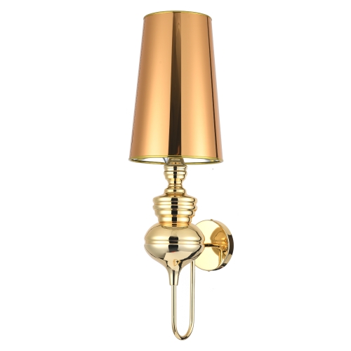 Lampa ścienna QUEEN złota 25 cm