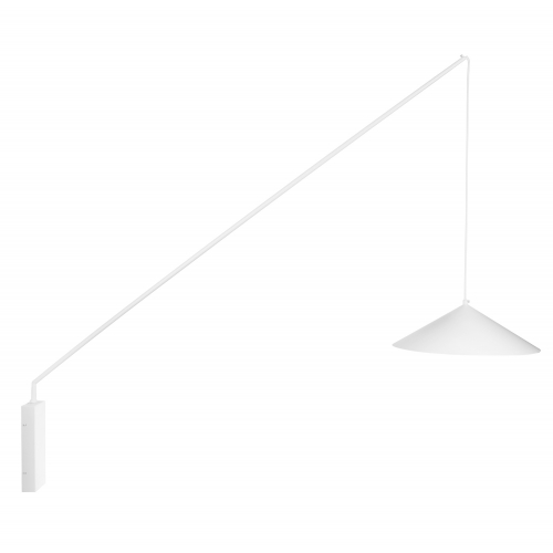 Lampa ścienna SWING biała 140 cm