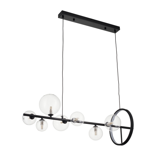 Lampa wisząca ORION LONG-90 czarna 90 cm