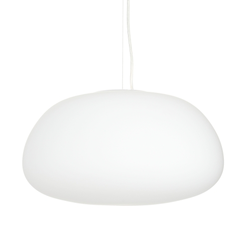 Lampa wisząca LUCIDUM FLAT biała 40 cm