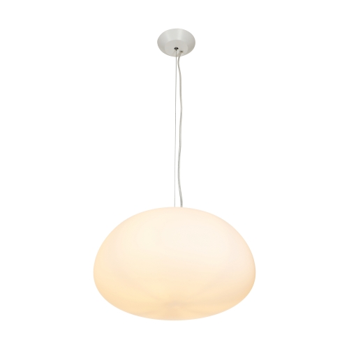 Lampa wisząca LUCIDUM FLAT biała 40 cm