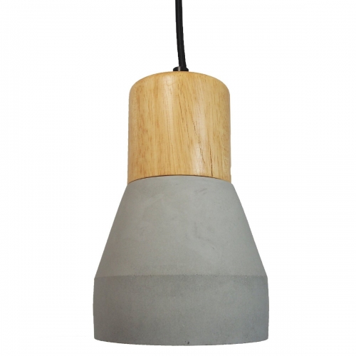 Lampa wisząca CONCRETE szary beton 12 cm