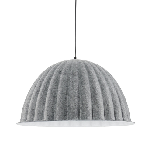 Lampa wisząca FELT filc szary 55 cm