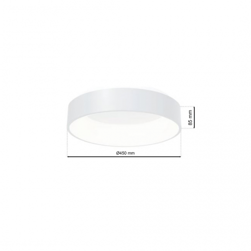 Plafon OHIO 24W LED Ø450mm