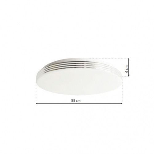 Plafon SIENA 72W LED Ø550 mm + pilot