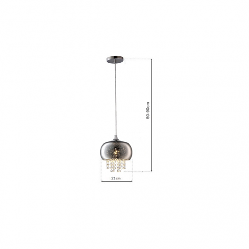 LAMPA WISZĄCA STARLIGHT 1xE14