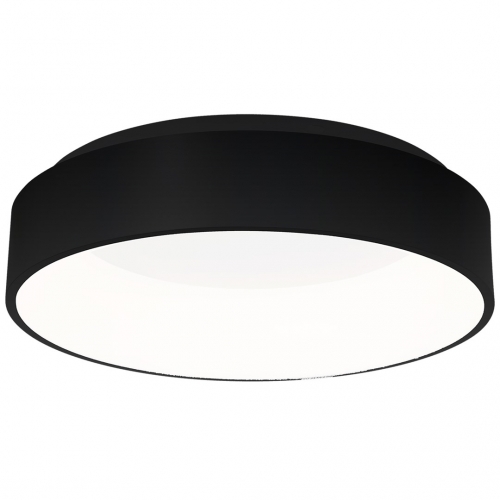 Plafon OHIO BLACK 24W LED Ø450mm