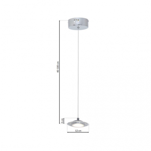 LAMPA WISZĄCA ELLIPSE 5W LED