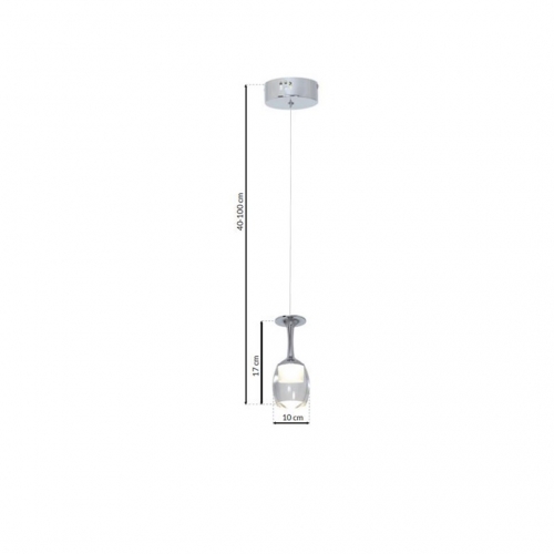 LAMPA WISZĄCA COPPA 1x5W LED