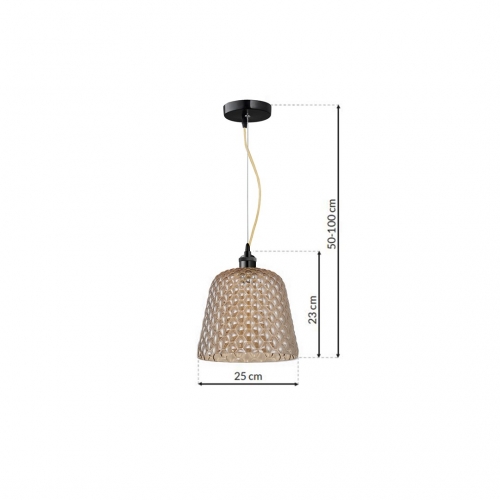 Lampa wisząca RIO 1xE27