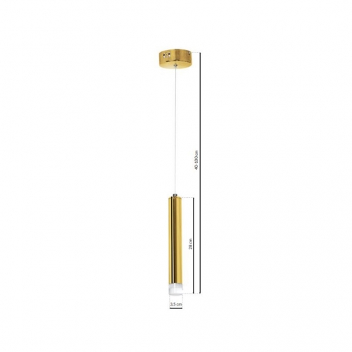 Lampa wisząca GOLDIE 5W LED