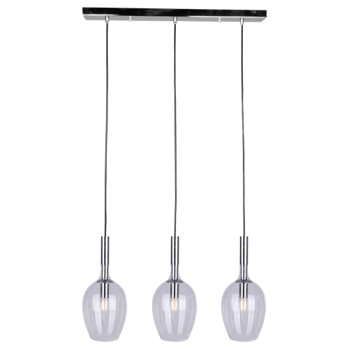 Lampa wisząca TANGO CLEAR 3xE14