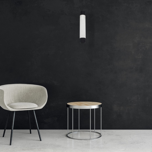 Lampa wisząca MARBLE WHITE/BLACK 1xGU10