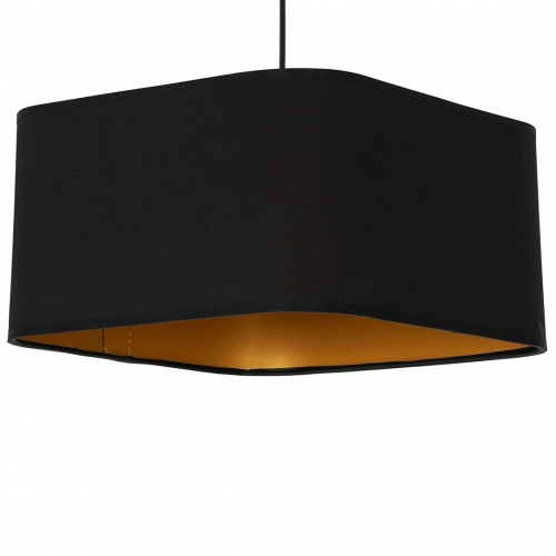 Lampa wisząca NAPOLI BLACK/GOLD 1xE27