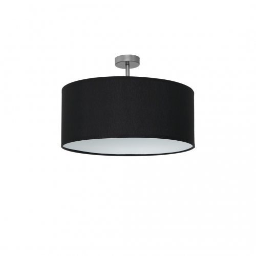 Lampa podsufitowa CASINO BLACK/CHROME 1xE27