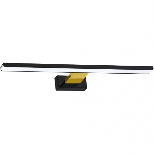 Kinkiet SHINE BLACK/GOLD 60cm 13,8W LED