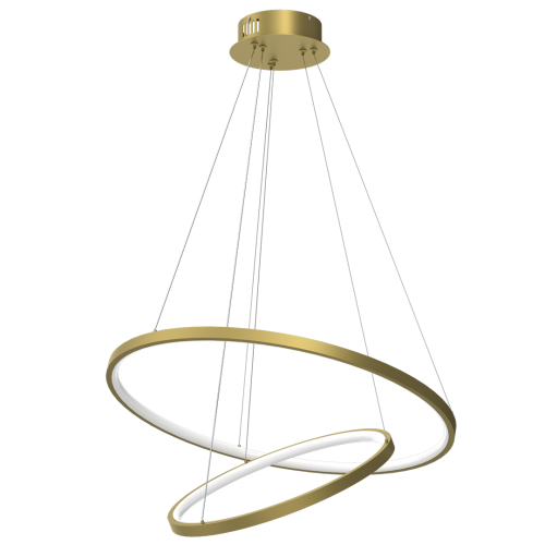 Lampa wisząca ROTONDA GOLD 51W LED