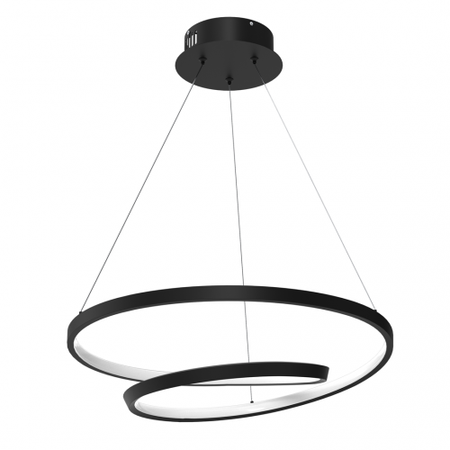 Lampa wisząca LUCERO BLACK 48W LED