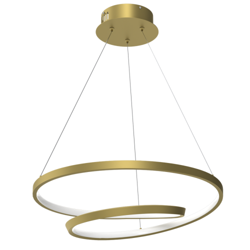 Lampa wisząca LUCERO GOLD 48W LED