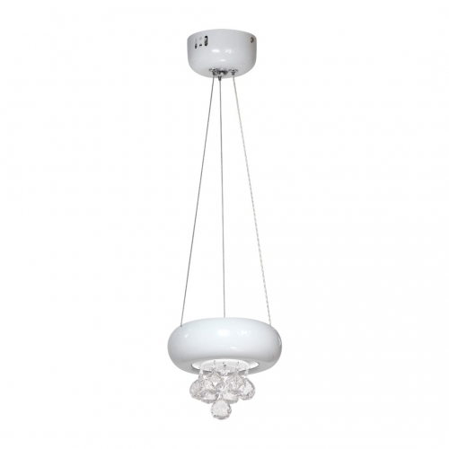 LAMPA WISZĄCA LUX BIANCO  1X6W LED