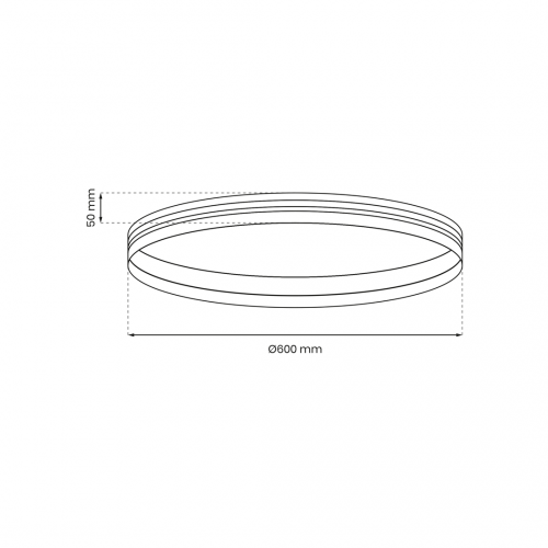 SZYNA NATYNK MAGNETIC OKRĄG śr. 600mm