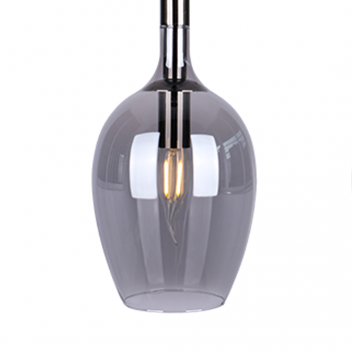 Lampa wisząca LUGANO SMOKED 3xE14