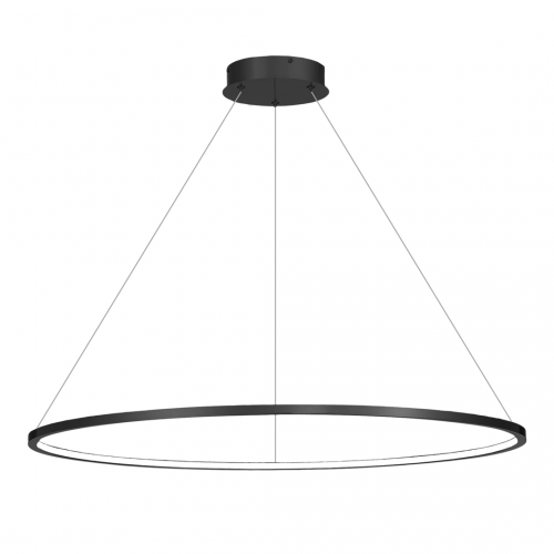 Lampa wisząca Saturno Black 57W LED