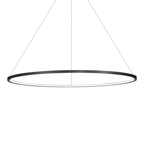 Lampa wisząca Saturno Black 57W LED