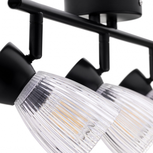 Lampa sufitowa BEST BLACK 3xE14