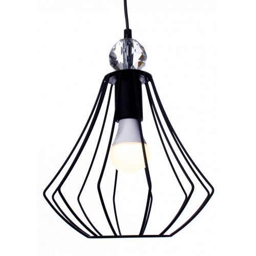 Lampa wisząca JEWEL BLACK 1xE27