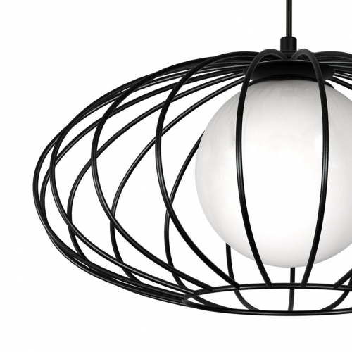 Lampa Wisząca KRONOS BLACK 1xE14