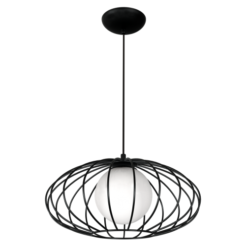 Lampa Wisząca KRONOS BLACK 1xE14