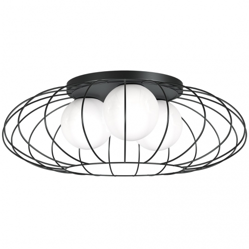 Lampa Sufitowa KRONOS BLACK 3xE14