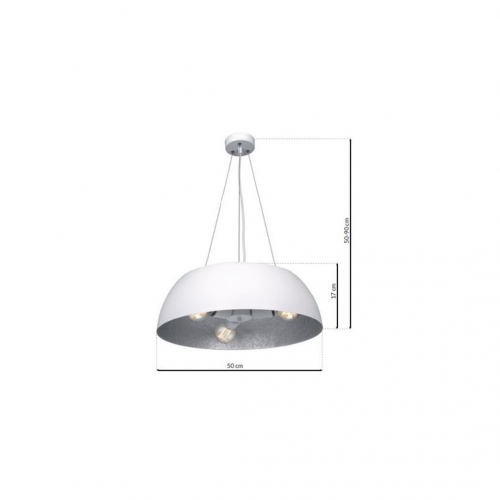 Lampa Wisząca MORGAN 3xE27