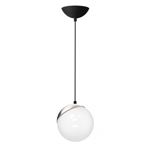 Lampa wisząca SFERA BLACK/CHROME 1xE14