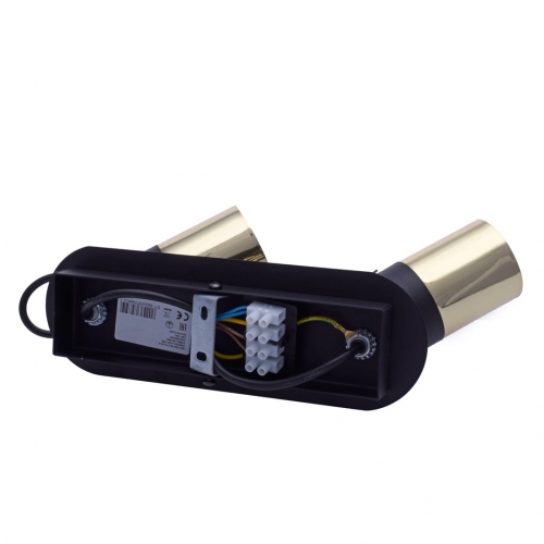 Lampa sufitowa WILSON BLACK 2xGU10