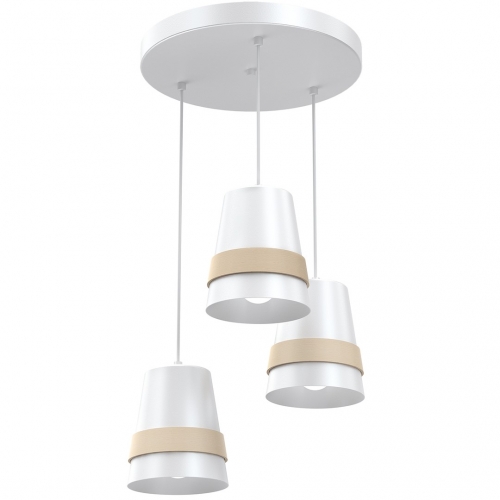 Lampa wisząca VENEZIA WHITE 3xE27