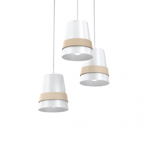 Lampa wisząca VENEZIA WHITE 3xE27