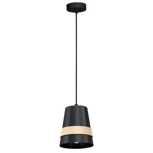 Lampa wisząca VENEZIA BLACK 1xE27