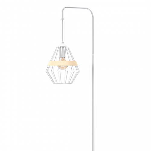 Lampa stojąca CLIFF WHITE 1xE27