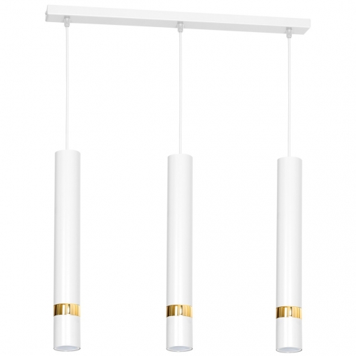 Lampa wisząca JOKER WHITE/GOLD 3xGU10