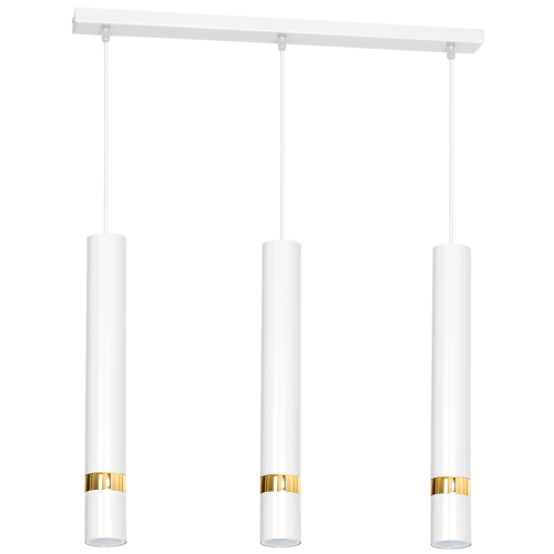 Lampa wisząca JOKER WHITE/GOLD 3xGU10