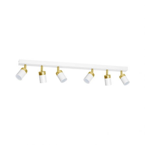 Lampa sufitowa JOKER WHITE/GOLD 6xGU10