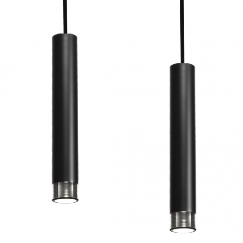 Lampa wisząca DANI BLACK/CHROME 3xGU10