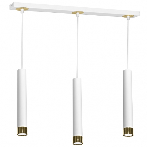 Lampa wisząca DANI WHITE/GOLD 3xGU10