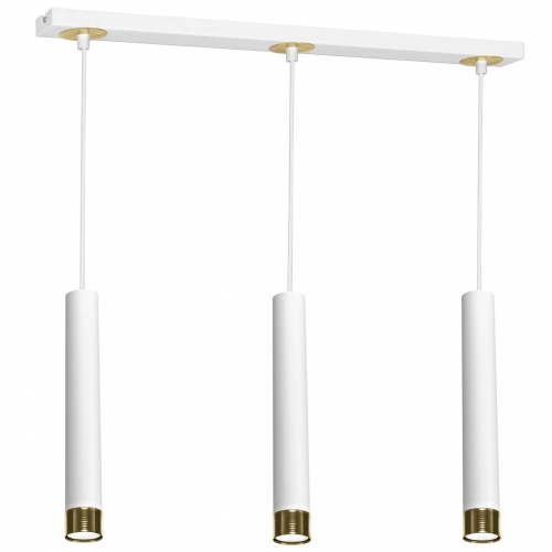 Lampa wisząca DANI WHITE/GOLD 3xGU10