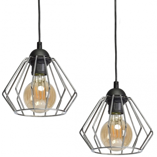 Lampa wisząca NORMAN BLACK 3xE27