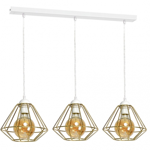 Lampa wisząca LUPO WHITE/GOLD 3xE27