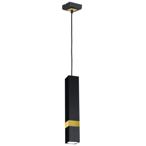 Lampa wisząca VIDAR BLACK/GOLD 1xGU10