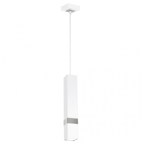 Lampa wisząca VIDAR WHITE/CHROME 1xGU10